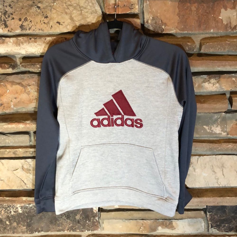Adidas Three-Stripe Logo Hoodie Tri-Color